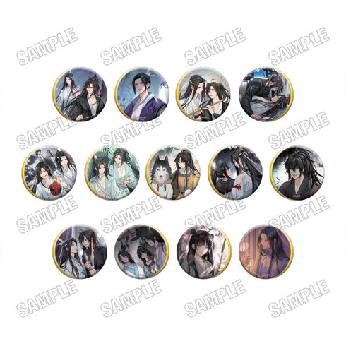 『大河幻想ラジオドラマ魔道祖師』ゴールドメタリック缶バッジコレクション【完結記念展ver.】一期【BOX】